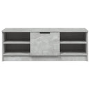 tv-bord 102x35,5x36,5 cm konstrueret træ betongrå