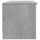 tv-bord 102x35,5x36,5 cm konstrueret træ betongrå