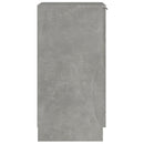 skoskab 30x35x70 cm konstrueret træ betongrå