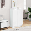 skoskab 59x35x100,5 cm konstrueret træ hvid