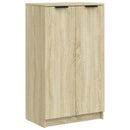 skoskab 59x35x100,5 cm konstrueret træ sonoma-eg
