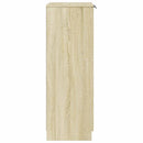 skoskab 59x35x100,5 cm konstrueret træ sonoma-eg