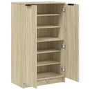 skoskab 59x35x100,5 cm konstrueret træ sonoma-eg