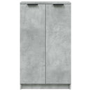 skoskab 59x35x100,5 cm konstrueret træ betongrå