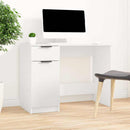skrivebord 100x50x75 cm konstrueret træ hvid