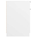 skrivebord 33,5x50x75 cm konstrueret træ hvid