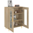 skænk 69,5x34x90 cm konstrueret træ sonoma-eg