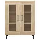 skænk 69,5x34x90 cm konstrueret træ sonoma-eg