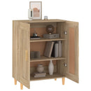 skænk 69,5x34x90 cm konstrueret træ sonoma-eg