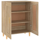 skænk 69,5x34x90 cm konstrueret træ sonoma-eg