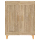 skænk 69,5x34x90 cm konstrueret træ sonoma-eg