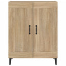 skænk 69,5x34x90 cm konstrueret træ sonoma-eg