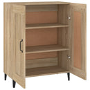 skænk 69,5x34x90 cm konstrueret træ sonoma-eg