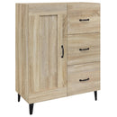 skænk 69,5x34x90 cm konstrueret træ sonoma-eg