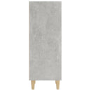 skænk 34,5x32,5x90 cm konstrueret træ betongrå