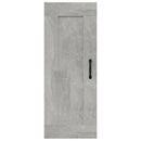 vægskab 35x34x90 cm konstrueret træ betongrå