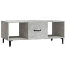 sofabord 102x50x40 cm konstrueret træ betongrå