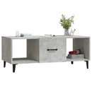 sofabord 102x50x40 cm konstrueret træ betongrå