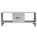 sofabord 102x50x40 cm konstrueret træ betongrå