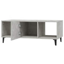 sofabord 102x50x40 cm konstrueret træ betongrå