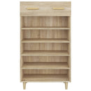 skoreol 60x35x105 cm konstrueret træ sonoma-eg