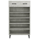 skoreol 60x35x105 cm konstrueret træ betongrå