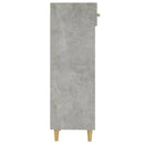 skoreol 30x35x105 cm konstrueret træ betongrå