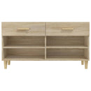 skoreol 102x35x55 cm konstrueret træ sonoma-eg