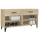 skoreol 102x35x55 cm konstrueret træ sonoma-eg
