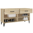 skoreol 102x35x55 cm konstrueret træ sonoma-eg