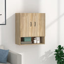 vægskab 60x31x70 cm konstrueret træ sonoma-eg