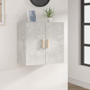 vægskab 60x30x60 cm konstrueret træ betongrå
