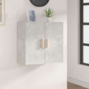 vægskab 60x30x60 cm konstrueret træ betongrå