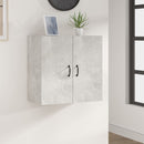 vægskab 60x31x60 cm konstrueret træ betongrå