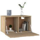 vægskab 60x36,5x35 cm konstrueret træ sonoma-eg