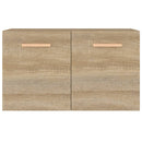 vægskab 60x36,5x35 cm konstrueret træ sonoma-eg