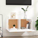 vægskab 80x35x36,5 cm konstrueret træ hvid