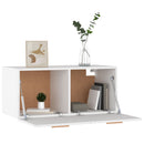 vægskab 80x35x36,5 cm konstrueret træ hvid