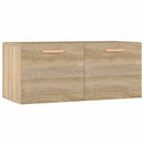 vægskab 80x35x36,5 cm konstrueret træ sonoma-eg
