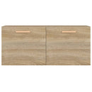 vægskab 80x35x36,5 cm konstrueret træ sonoma-eg