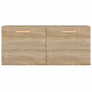 vægskab 80x35x36,5 cm konstrueret træ sonoma-eg