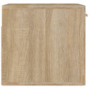 vægskab 80x35x36,5 cm konstrueret træ sonoma-eg