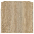 vægskab 100x36,5x35 cm konstrueret træ sonoma-eg