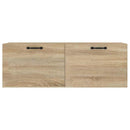 vægskab 100x36,5x35 cm konstrueret træ sonoma-eg