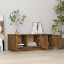 tv-bord 102x35x36,5 cm konstrueret træ røget egetræsfarve