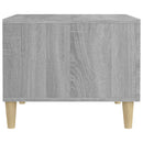 sofaborde 2 stk. 50x50x40 cm konstrueret træ grå sonoma-eg