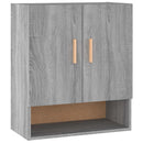 vægskab 60x31x70 cm konstrueret træ grå sonoma-eg