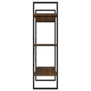 bogreol 100x30x105 cm konstrueret træ sonoma-eg