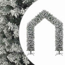 juleguirlande med sne buefacon 270 cm