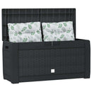 opbevaringskasse til haven 119x48x60 cm polypropylen antracit